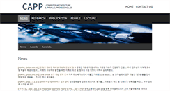Desktop Screenshot of capp.snu.ac.kr