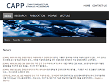 Tablet Screenshot of capp.snu.ac.kr