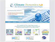 Tablet Screenshot of climate.snu.ac.kr